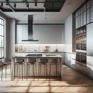 cocina de diseño moderno aleman con relooking