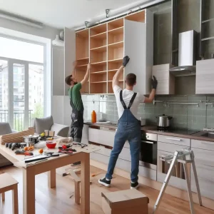 montaje puertas en muebles de cocina