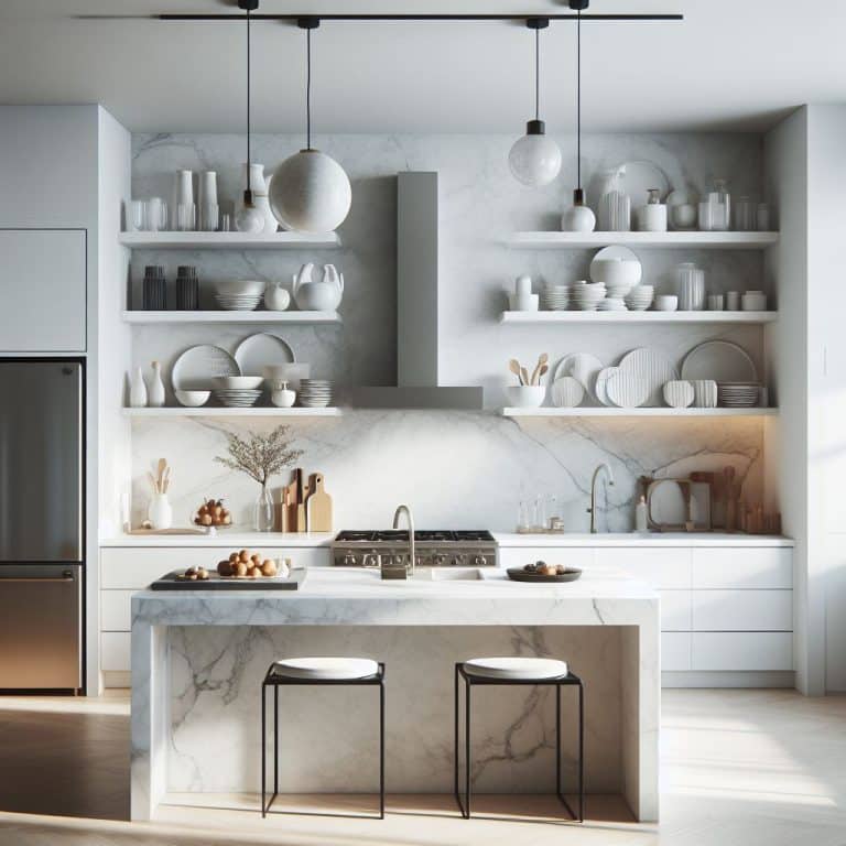 Cocinas modernas, ideales especialmente en blanco, minimalismo, como son las cocinas a medida de Re-doors.