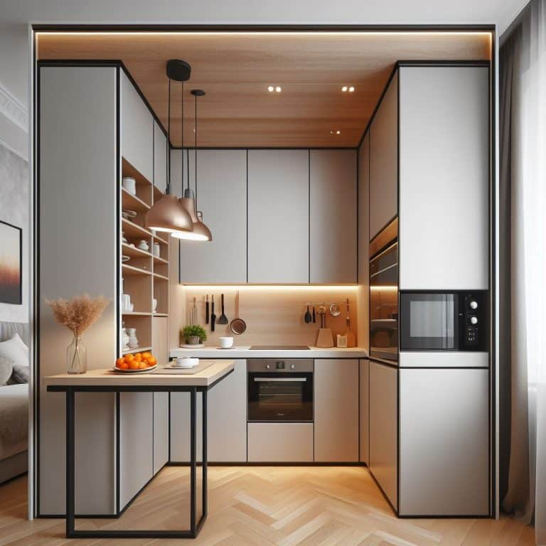 Cocinca pequeñas integradas, smart kitchen Re-doors