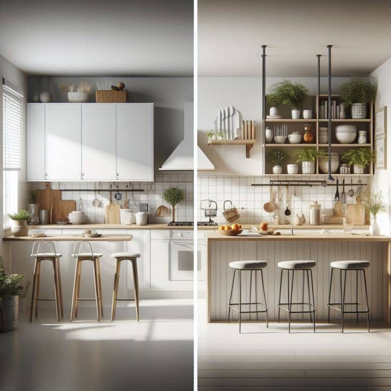 Mejora de una cocina de obra con Re-doors, relooking y ampliación de muebles